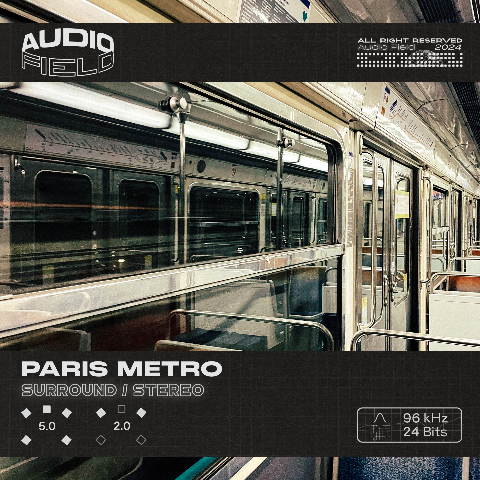 Paris Metro sound library cover artwork